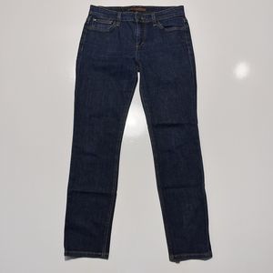 Joe's Straight Straight Ankle Jeans Womens Size W26 Dark Blue Stretch